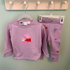 Zara Peppa Pig Matching Set